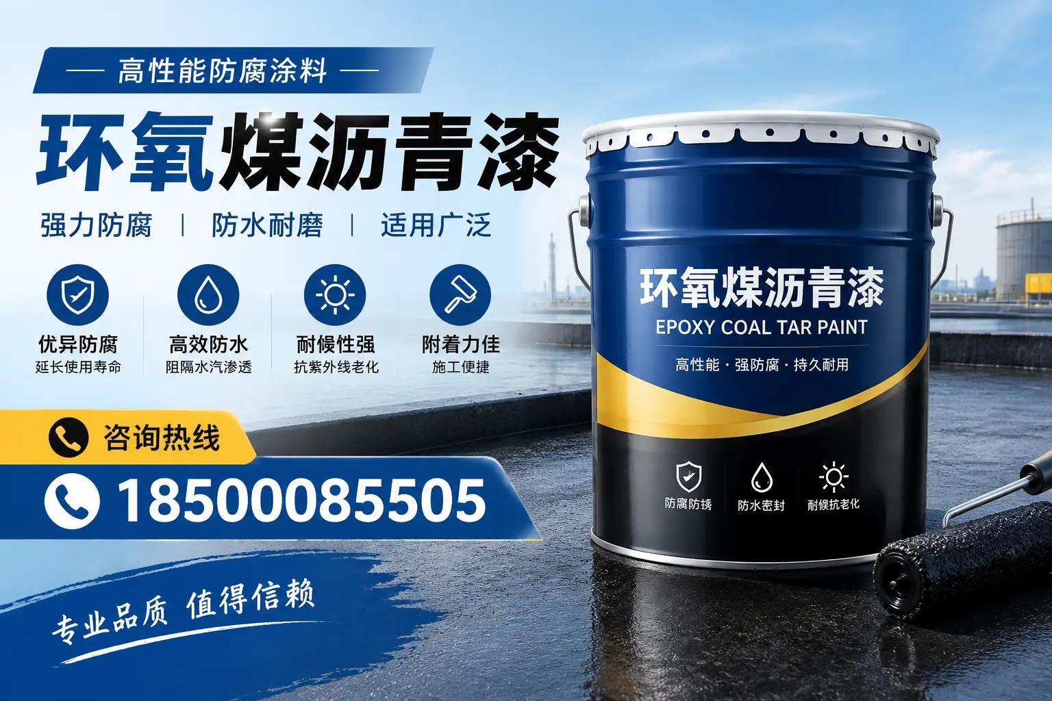 环氧煤沥青漆的主要成分与功能，扬中用户深度了解